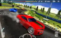 Echtes Muskelauto Drift Racing Screen Shot 1