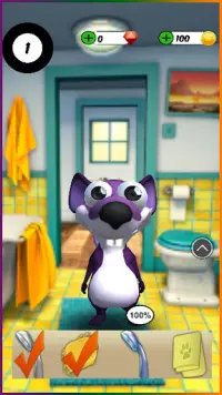 Pet virtual friend simulator:Grow with me 2021 Screen Shot 0