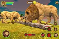 Furious Lion Vs Angry Anaconda Snake Screen Shot 2