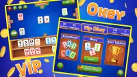 Rummy Okey offline-jogo de inteligência artificial Screen Shot 0