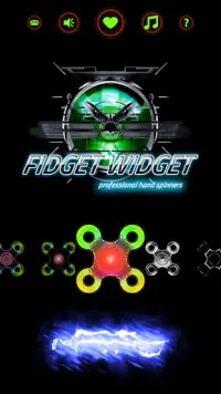 Fidget Widget Professional Hand Spinners Screen Shot 3