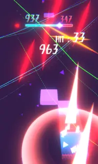 Beat.io: Cyber EDM Tap Tiles Music Game! Screen Shot 1