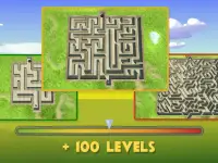 Klasik Labyrinth - 3D Kayu Maze Brain Games Screen Shot 5