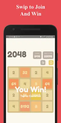 Number Puzzle: 1024, 2048 Puzzle Game Screen Shot 1