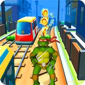 The Surfer Ninja Subway Turtles