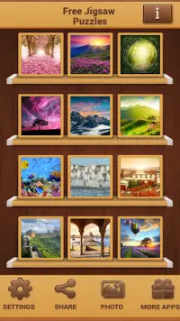 Game Puzzle Gratis - Permainan Jigsaw Screen Shot 1