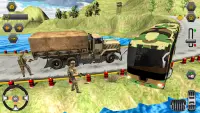 Army bus driving games 3d Screen Shot 6