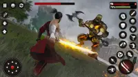 समुराई तलवार से लड़ने वाले खेल Screen Shot 1