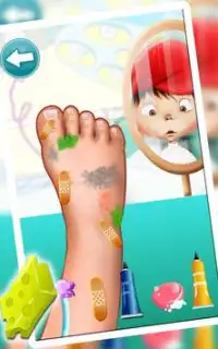 Ноги доктор: Дети Секс игры Screen Shot 6