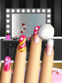 Glitter Nail Salon: Girls Game Screen Shot 5