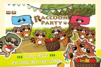 Raccoon Party - 2 player game Screen Shot 0