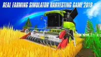 Real Farming Simulator Harvesting Game 2019 Screen Shot 4