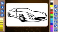 Fast Cars Pintura Screen Shot 2