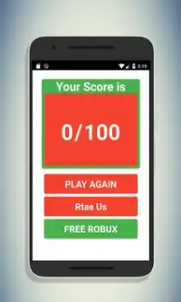 Quiz For Robux - Earn Free Robux Screen Shot 2