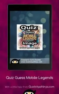 Quiz Guess Mobile Legends Image Screen Shot 7