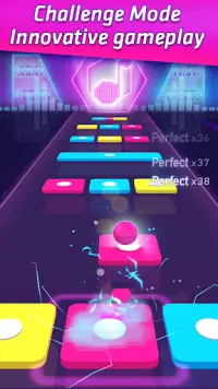 Dancing Color Ball - Newest & Addictive Music Game Screen Shot 2