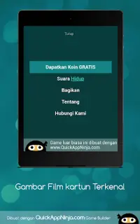 Game Animasi kartun Quizz Screen Shot 13