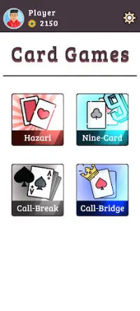 Card Games : Hazari , Nine-card (Kittie) And More Screen Shot 0