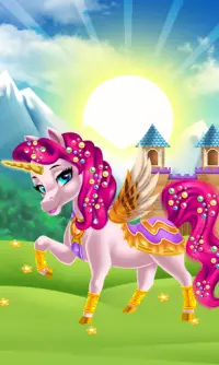 Magic Princess Unicorn Care Screen Shot 1