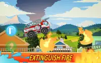 Fire Fighters Racing for Kids Screen Shot 0