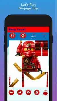 Puzzle Ninjago Toys Screen Shot 5