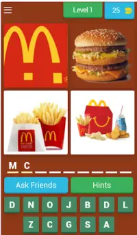 🍟Fast Food Quiz Screen Shot 0