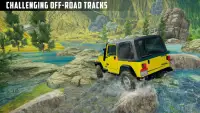 Offroad Jeep Simulator 2019: Dağ Sürücüsü 3d Screen Shot 11