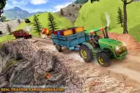 Tractor simulator farmer transport game Screen Shot 1