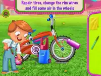 Cycle Repair Shop! Garage Game Screen Shot 2