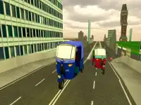 Modern Rickshaw-City Tuk Tuk Rickshaw game Screen Shot 5