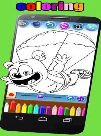 gummy bear coloring Screen Shot 7