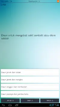 Asah Otak Kuis Screen Shot 5