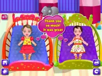 जुड़वां बच्चे खेलों की देखभाल Screen Shot 6