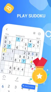 Sudoku Epics-Brain Puzzle &Free Sudoku Screen Shot 1
