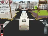Stadt Busparkplatz 3d spiele Screen Shot 5
