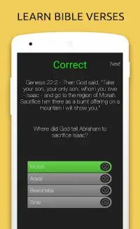 Bible Quiz Test Trivia Game Screen Shot 2