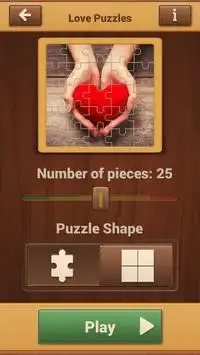 Liebe Puzzle Spiele Screen Shot 6