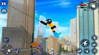 Spider Stickman Rope Hero - Vegas Crime Simulator Screen Shot 2