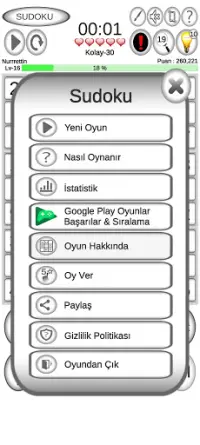 Sudoku 123 İnternetsiz Türkçe Screen Shot 6