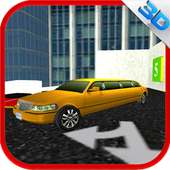 Limo multi storey stunts plaza de aparcamiento