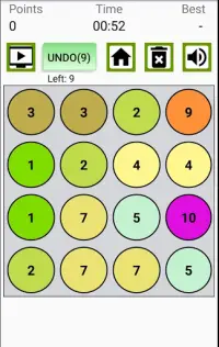 Game 9-0 : Puzzle number game Screen Shot 1