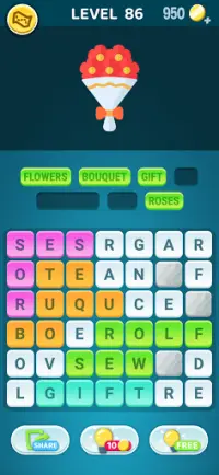Words Crush: Word Puzzle Game Screen Shot 1
