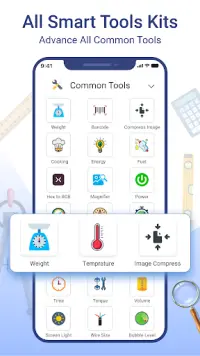 Smart Tools : Compass, GPS, QR Screen Shot 1