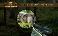 3D Caça dos animais da selva Screen Shot 3