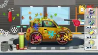 Kids Car Auto Workshop Cleaning Garage Game Screen Shot 0