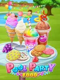 Crazy Pool Party - Summer Frozen Desserts Screen Shot 3