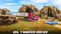 Oil Tanker Truck Drive 3D: Uphill Driving Fun Screen Shot 3