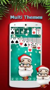 Solitaire Christmas spider Screen Shot 1