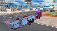 911 Fire Truck Car Game: Fire Truck Games 2021 Screen Shot 3