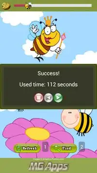 Busy Bees Match Screen Shot 4